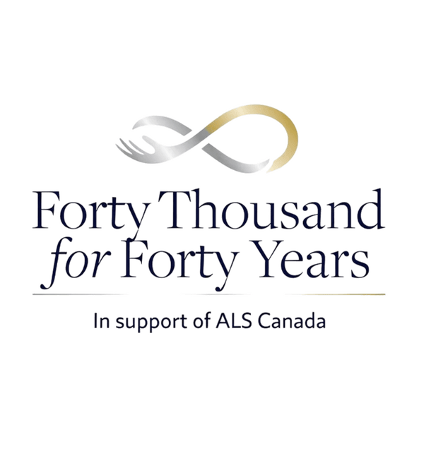 Forty for Forty ALS logo